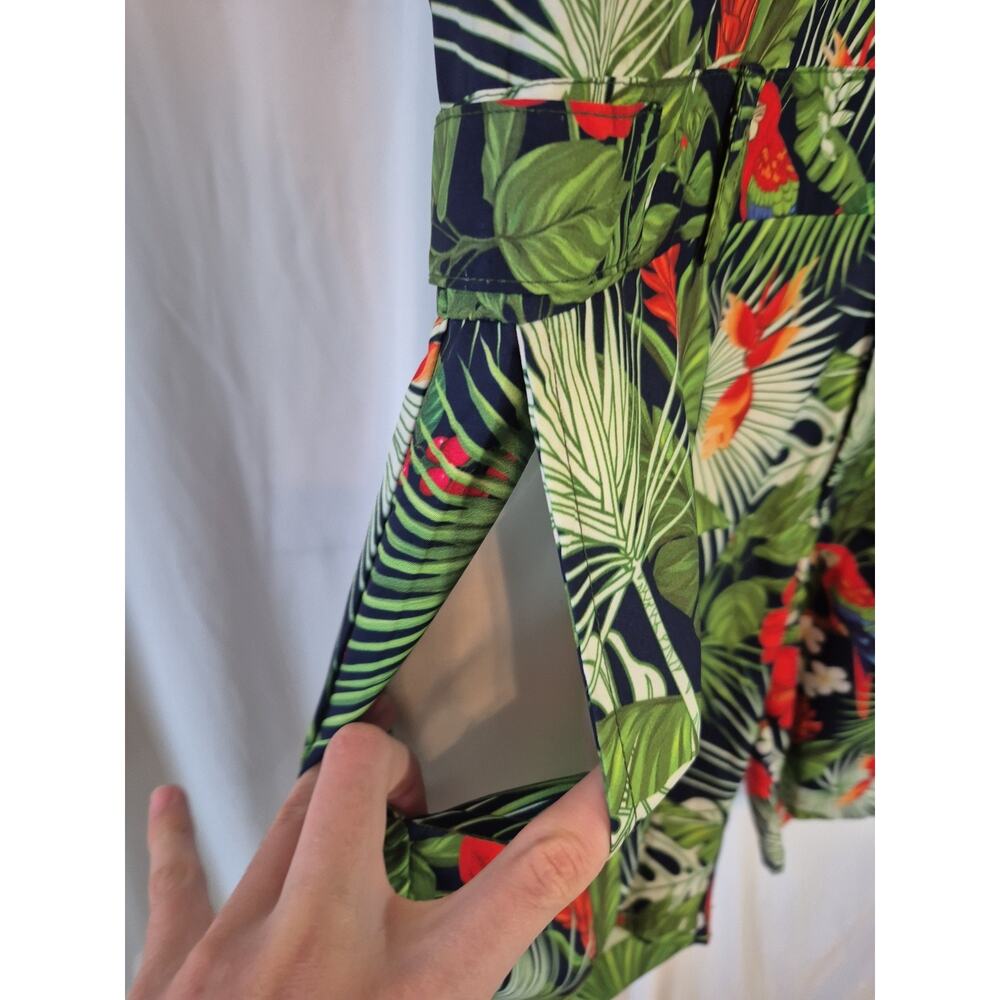 Romper Jack Men's Jungle Multicolor Print Romper Medium New - Picture 7 of 14